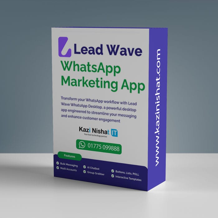 Lead Wave – WhatsApp Marketing, AI Chatbot & Automation